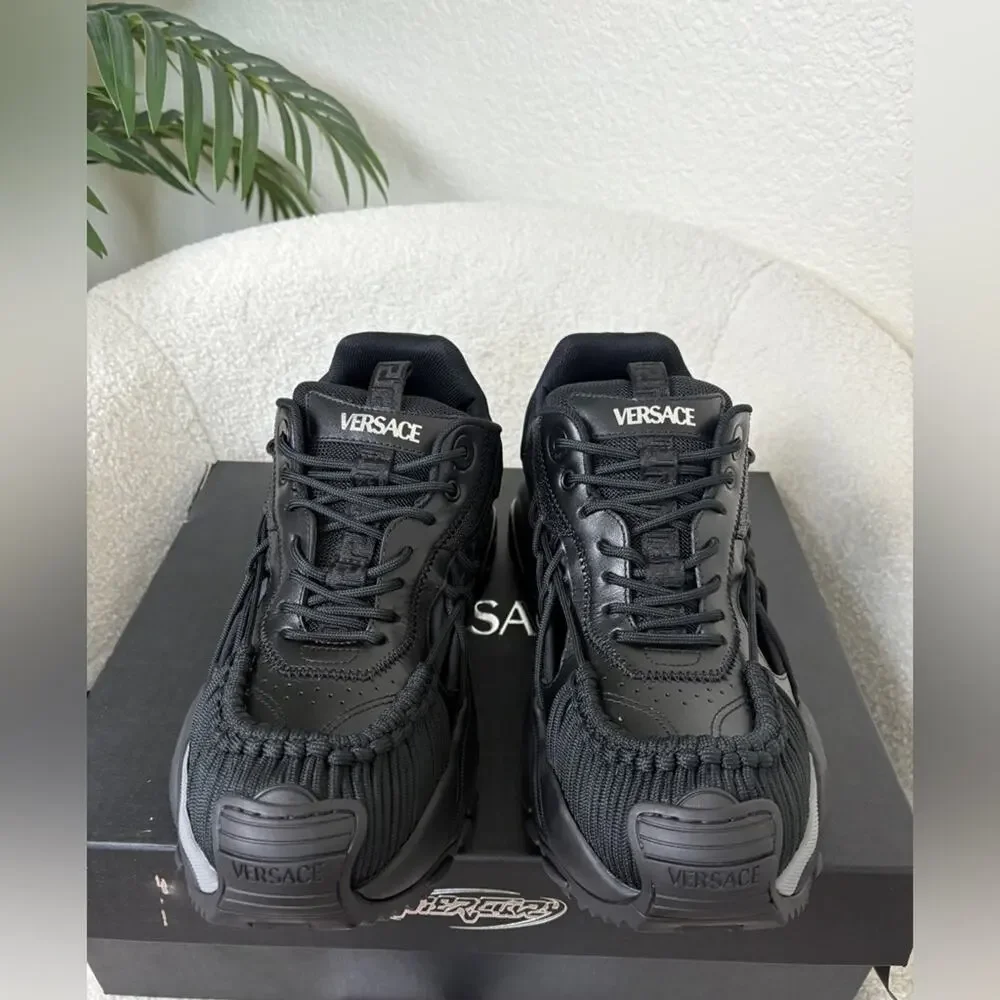 Sale ends 7/17  Versace men’s Mercury M_VS_01 sneakers 43